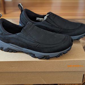 Merrell Men's Coldpack Ice+ Moc Waterproof Snow Boot - BLACK  -